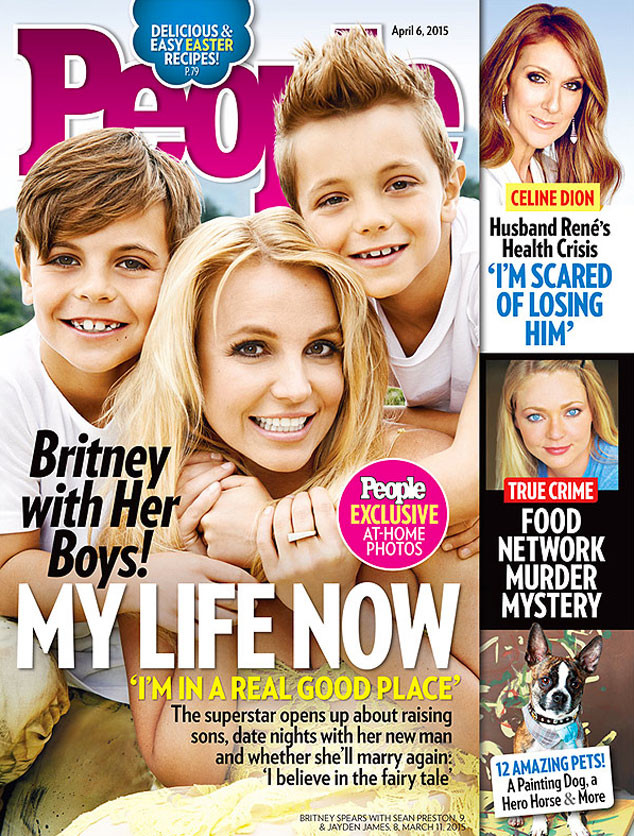 Britney Spears Poses With Her Sons Is Happiest She S Ever Been E Online